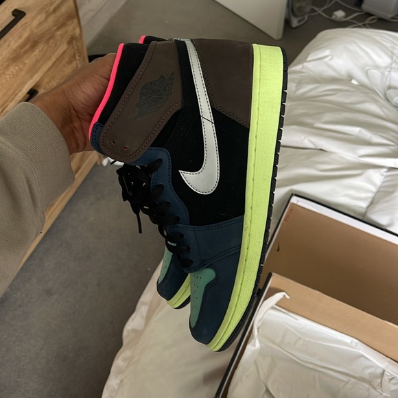 Tokyo Bio Hack Jordan 1s - Picture 2 of 3